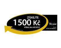 Jarní Cashback Whirlpool až 1500 Kč zpět na váš účet!