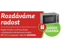 Mikrovlnná trouba Mora k setu trouba+deska zdarma!