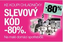 Získejte slevový kupón 80% na nákup malého domácího spotřebiče Gorenje