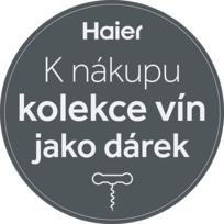 HAIER - Kolekce vín jako dárek k nákupu FS chladničky zdarma