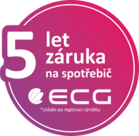 ECG - Prodloužená záruka 5 let na vybrané modely chlazení