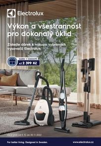 ELECTROLUX Wellbeing dárek k nákupu tyčových a sáčkových vysavačů