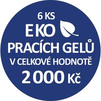 HAIER - EKO prací gel Care+Protect k nákupu setu pračky a sušičky