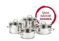 MORA - K setu spotřebičů sada nádobí zdarma