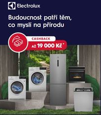 ELECTROLUX - Cashback promoce Care/Taste