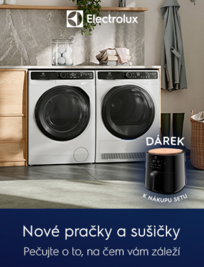 ELECTROLUX - Horkovzdušná fritéza k nákupu setu pračky a sušičky