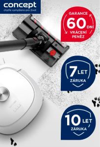 Concept prodloužená záruka s možností vrácení zboží