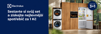 AKCE ELECTROLUX 3+1 ZDARMA