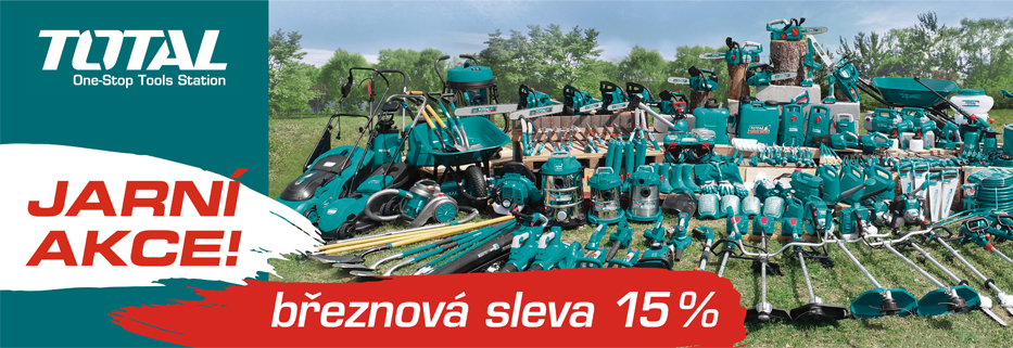 Získej slevu 15% na sortiment produktů Total