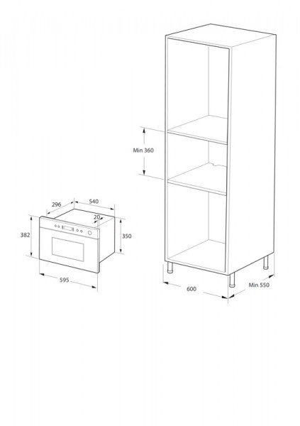 Vestavna Mikrovlnna Trouba Whirlpool Mw 4100 Ix Teshop Cz