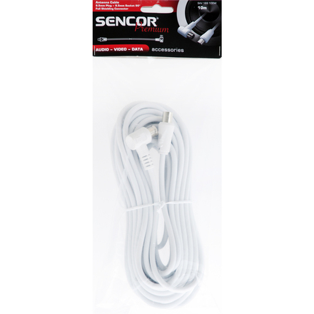 Anténní koaxiální kabel 10m Sencor SAV 169-100W