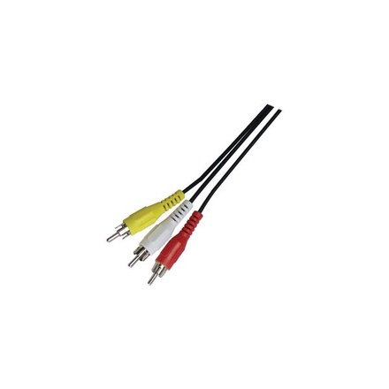Kabel 3xRCA M - 3xRCA M 1,5m Sencor SAV 107-015
