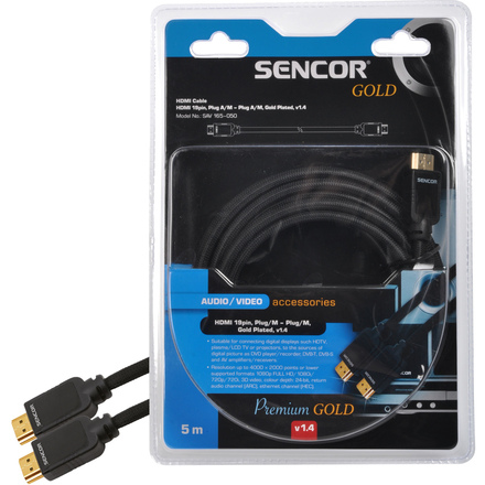 Kabel HDMI 5m Sencor SAV 165-050