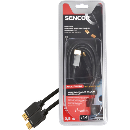 Kabel HDMI 2,5m Sencor SAV 166-025
