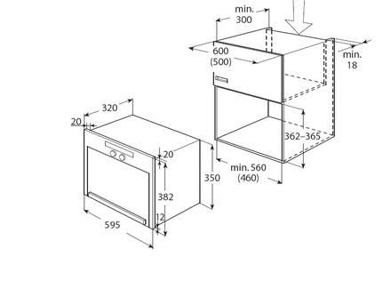 Vestavná mikrovlnná trouba Whirlpool AMW 491 IX (1)