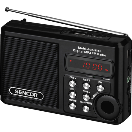 Rádio s USB/MP3 Sencor SRD 215 B
