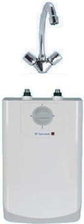 Elektrický beztlakový ohřívač vody s baterií pod umyvadlo Tatramat EO 5 BP