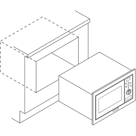 Vestavná mikrovlnná trouba Candy MIC 256 EX (1)