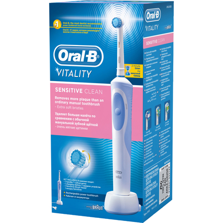 Elektrický zubní kartáček Oral-B Vitality Sensitive D12.513S