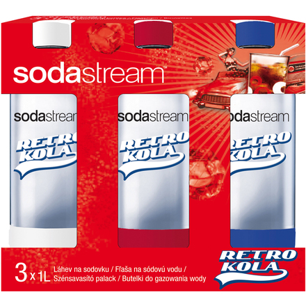 Náhradní láhev Sodastream TriPack 1l RETRO KOLA