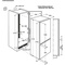 Vestavná kombinovaná chladnička Electrolux ENN2801BOW (1)