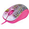 Počítačová myš Yenkee YMS 1020PK Myš USB FANTASY růžová (1)