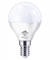 LED žárovka ETA EKO LEDka mini globe, 4W, E14, teplá bílá (1)