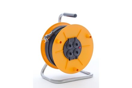 Prodlužovací kabel Munos 1000120 prodl. Buden 50m guma HOBBY 4xzas. (120)