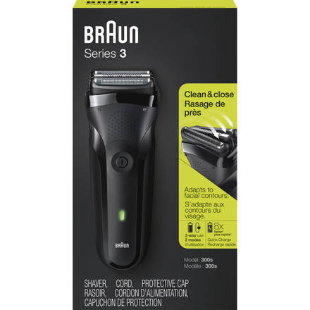 Pánský holící strojek Braun Series 3 300s Black (1)