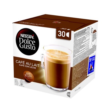 Kávové kapsle Nestle NESCAFÉ Cafe AuLait 30 ks k Dolce Gusto