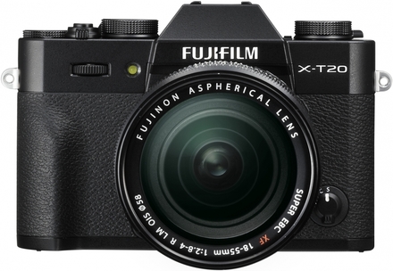 Kompaktní fotoaparát s vyměnitelným objektivem FujiFilm X-T20 black + XF18-55
