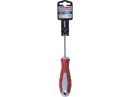 Šroubovák Fortum (4740304) křížový, PZ 1x100mm, S2 (2)
