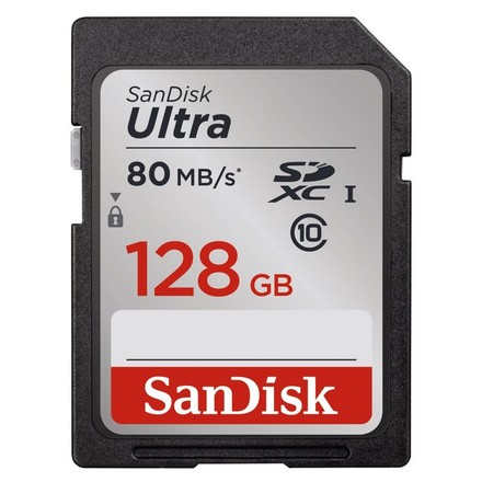 Paměťová karta Sandisk 139769 SDXC 128GB 80M UHS-I