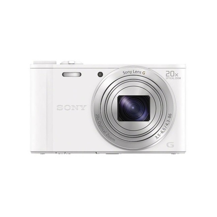 Kompaktní fotoaparát Sony DSC-WX350, bílý
