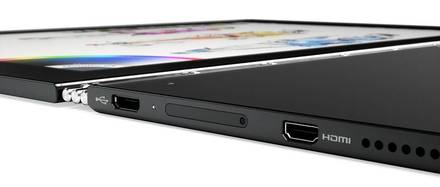 Dotykový tablet Lenovo YOGA Book 10 10.1", 64 GB, WF, BT, GPS, Win 10 Pro - černý (ZA150053CZ) (1)