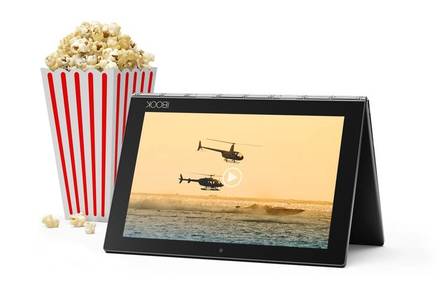 Dotykový tablet Lenovo YOGA Book 10 10.1", 64 GB, WF, BT, GPS, Win 10 Pro - černý (ZA150053CZ) (8)