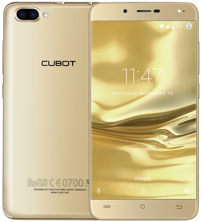 Mobilní telefon Cubot Rainbow 2 Gold
