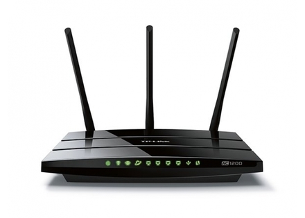 Wi-Fi router TP-Link Archer C1200 AC1200 dual AP, 4x GLAN, 2x USB/ 300Mbps 2,4/ 867Mbps 5GHz