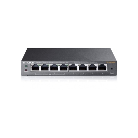 Switch TP-Link TL-SG108PE Easy Smart, 8x GLAN s 4x POE