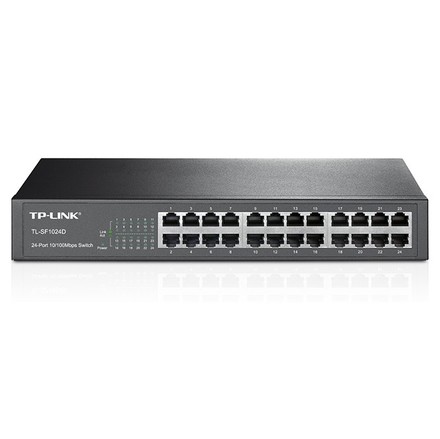 Switch TP-Link TL-SF1024D switch 24 x 10/100 Mbs, 13&quot; rack