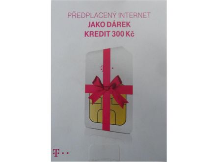 Předplacený internet - kredit 300 Kč Předplacený internet - kredit 300 Kč