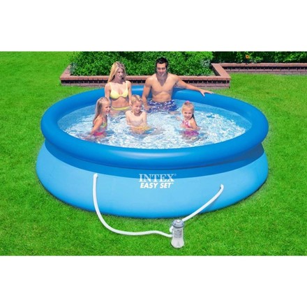 Zahradní bazén s kartušovou filtrací Intex Easy Set 3,05 x 0,76 m, kartušová filtrace ECO1.250 l/ h (1)