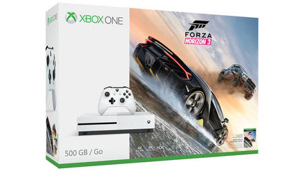 Herní konzole Microsoft Xbox One S 500 GB + Forza Horizon 3