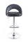 Barová židle G21 Victea black, koženková, prošívaná (1)