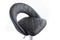 Barová židle G21 Victea black, koženková, prošívaná (5)