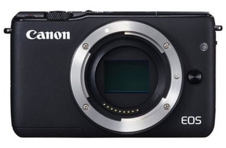 Kompaktní fotoaparát s vyměnitelným objektivem Canon EOS M10 tělo, černý