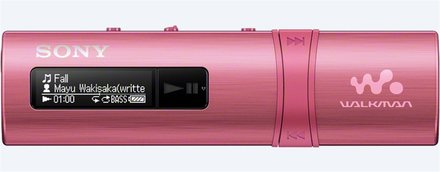 MP3 přehrávač Sony 4GB NWZ-B183F růžový