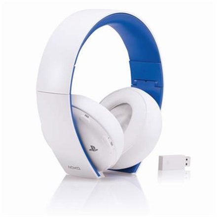 Polootevřená sluchátka Sony PS4 - Wireless Stereo Headset 2.0 - WHITE