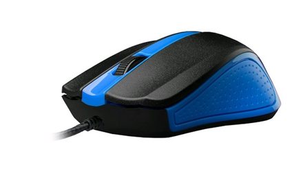 Počítačová myš C-Tech WM-01B / optická / 3 tlačítka / 1200dpi - modrá