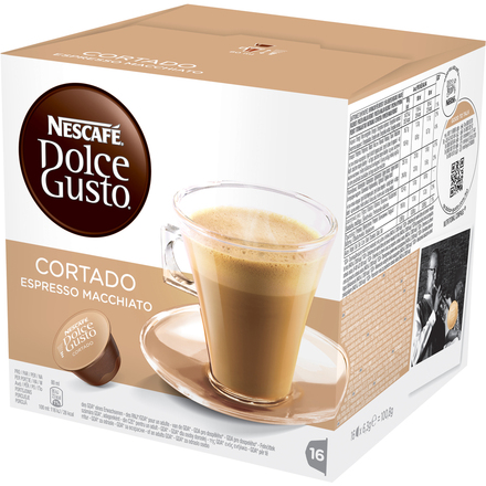 Kávové kapsle Nescafé Dolce Gusto Cortado kávové kapsle 16 ks